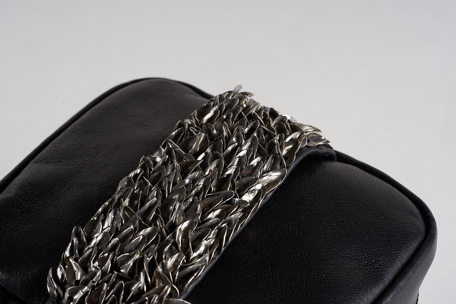 daniele basta leather and silver bags - DETAIL 2